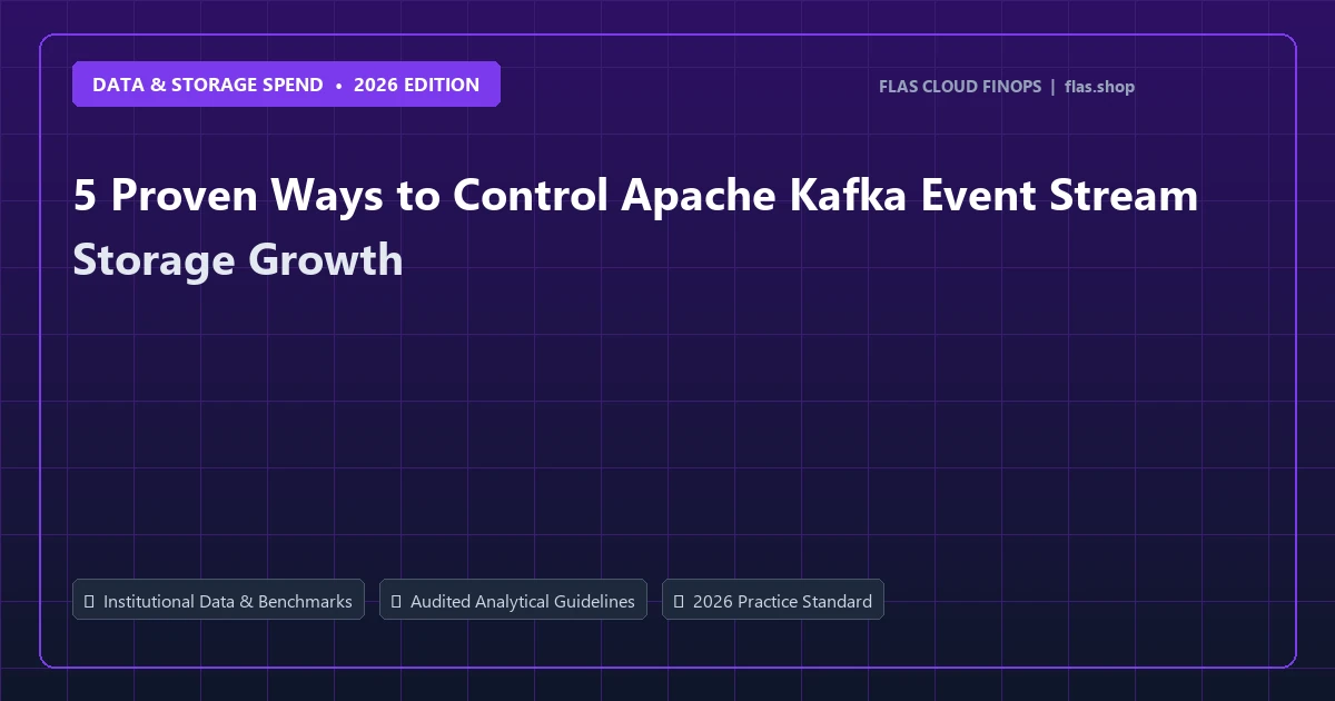 5 Proven Ways to Control Apache Kafka Event Stream Storage Growth