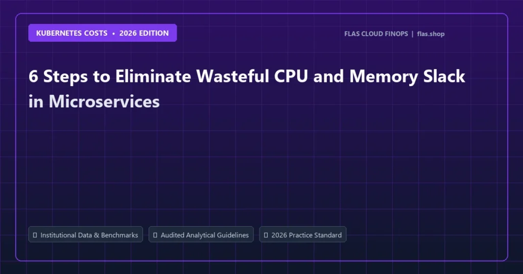 6 Steps to Eliminate Wasteful CPU and Memory Slack in Microservices - Kubernetes Costs analysis and strategic guide