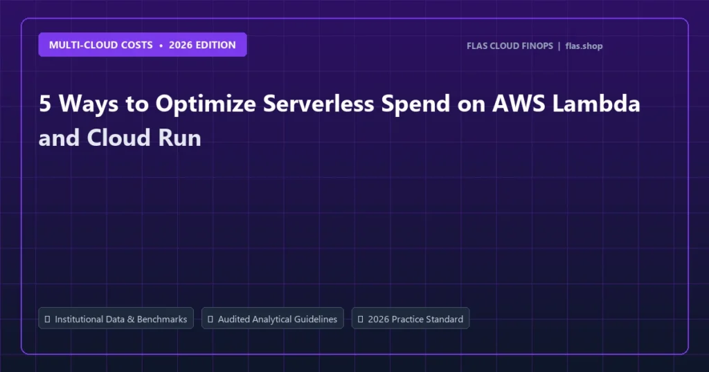 5 Ways to Optimize Serverless Spend on AWS Lambda and Cloud Run - Multi-Cloud Costs analysis and strategic guide